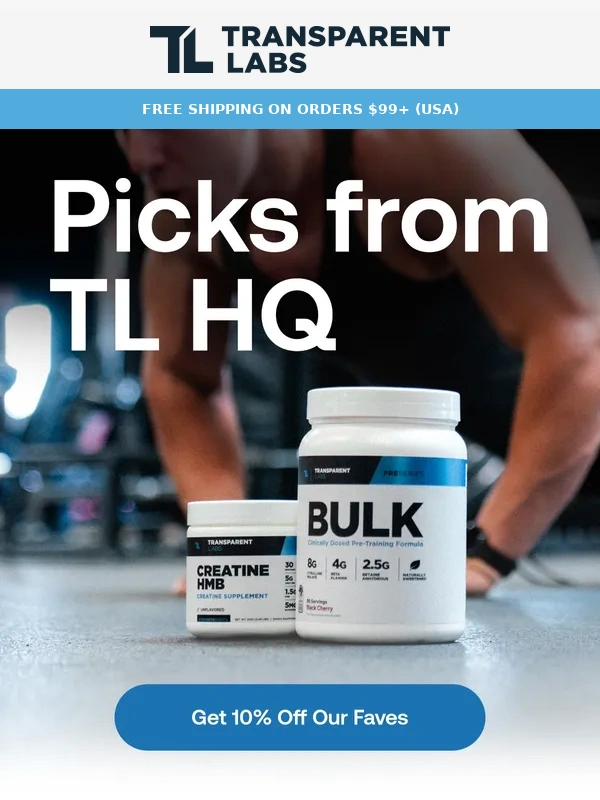 Transparent Labs - Don't Miss These Top Picks: