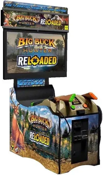 Big Buck Hunter Reloaded Panorama Shooting Arcade Game