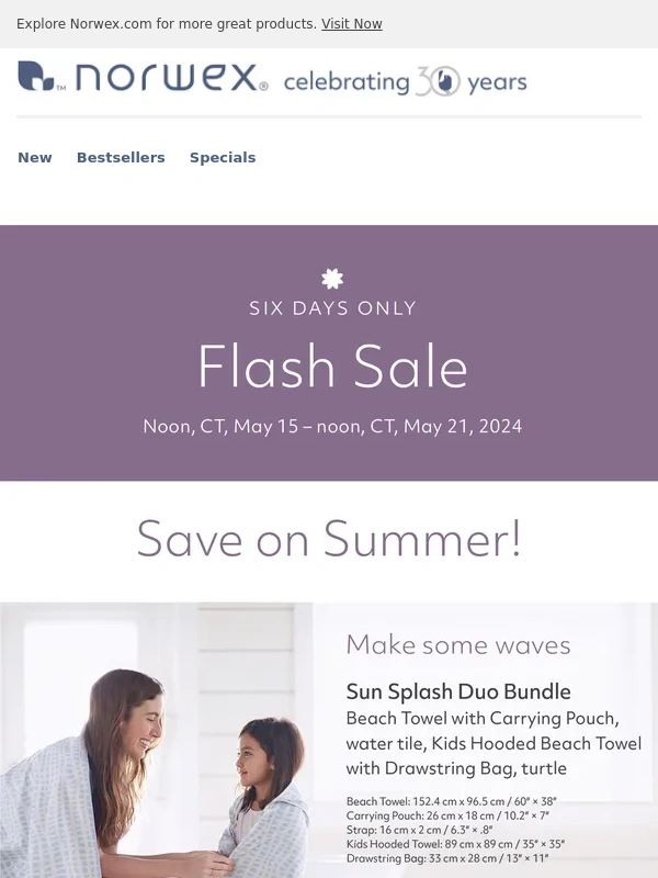 Norwex - Flash sale! Save up to 20% on summer ☀️?⛱️