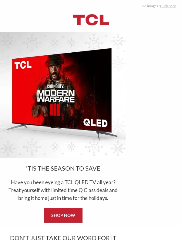 Tcl - Gifts that can't miss ?