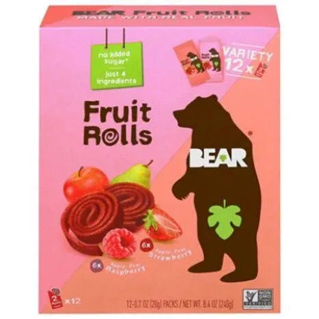 Bear Fruit Rolls Variety Pack
