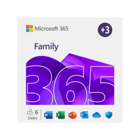 Microsoft 365 Family | 12 Month Subscription + 3 FREE Months with Auto Renewal, up to 6 people | Premium Office Apps - now with Copilot | $110 at Newegg