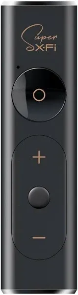 Creative Sound Blaster X1 Hi-res Super X-Fi External USB DAC and Headphone Amplifier for PC and Mac