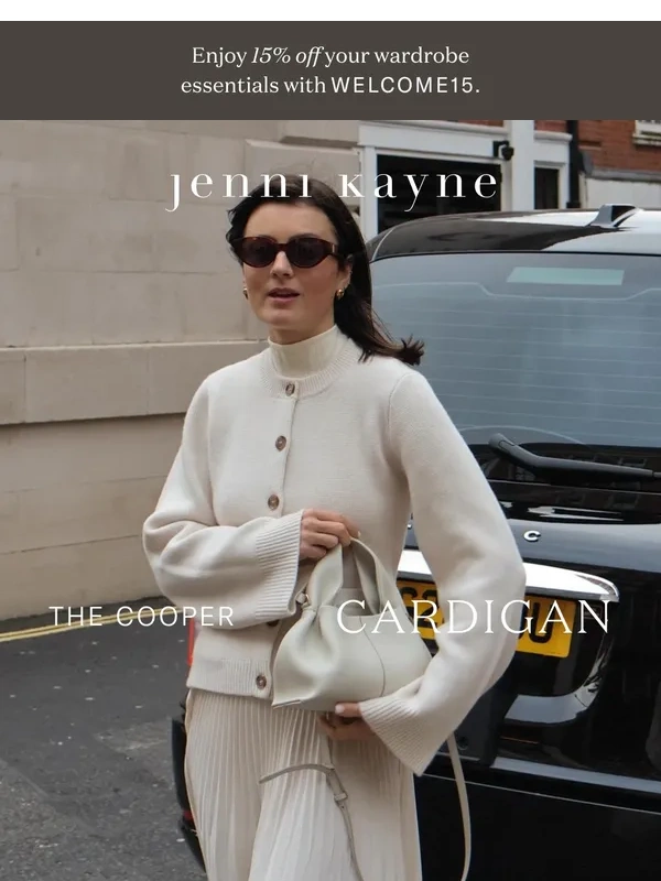 Jenni Kayne - Style Guide: The Cooper Cardigan