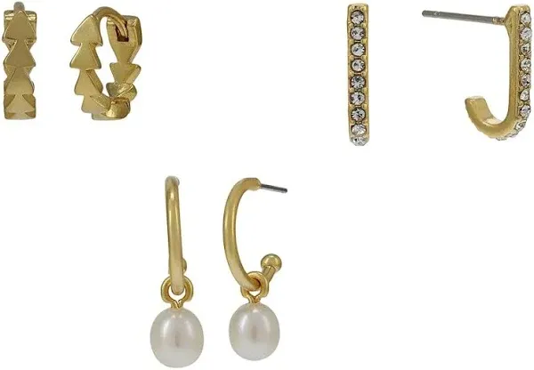 Madewell Classique Hoop Earring Set