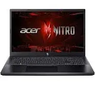 Acer Nitro V ANV15-51-54UL 15.6" Gaming Laptop Computer Platinum Collection - Obsidian Black Intel Core i5 13th Gen 13420H 1.5GHz Processor;  NVIDIA GeForce RTX 3050 6GB GDDR6;  16GB DDR5 RAM;  512GB Solid State Drive