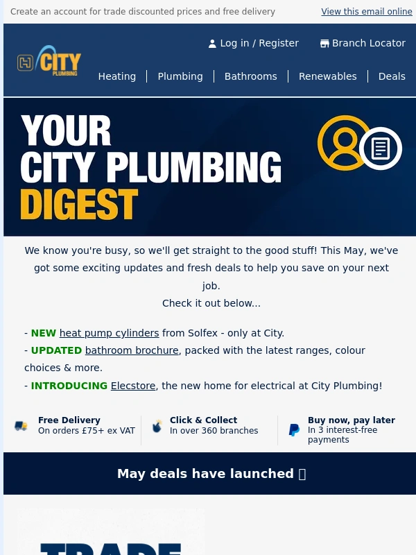 City Plumbing - Time for an update? ☕