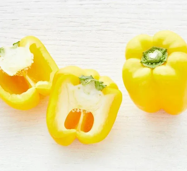 Organic Large Yellow Bell Pepper Duo