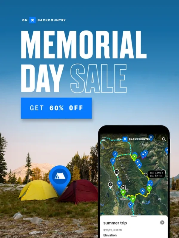 onX Maps - 60% Off The Best Maps For All Your Activities