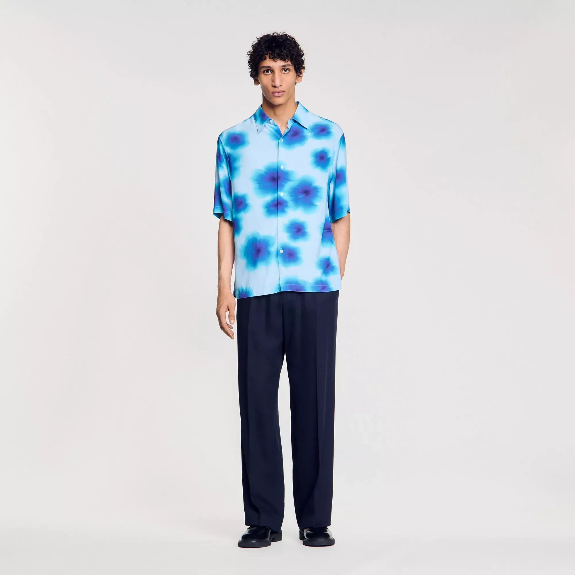 Sandro Floral motif shirt - male - S
