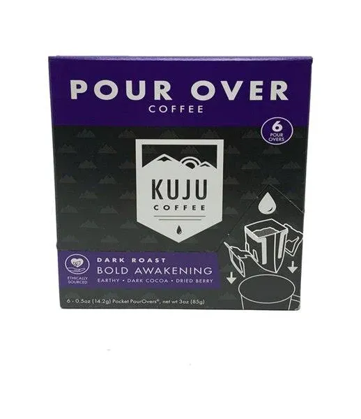 Kuju Coffee Bold Awakening Dark Roast 6-Pack