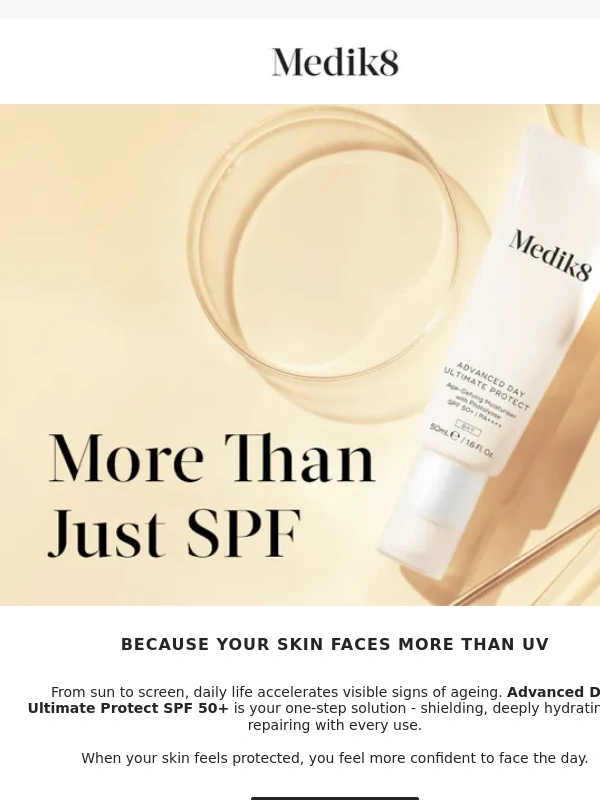 Medik8 - Is your SPF doing enough?