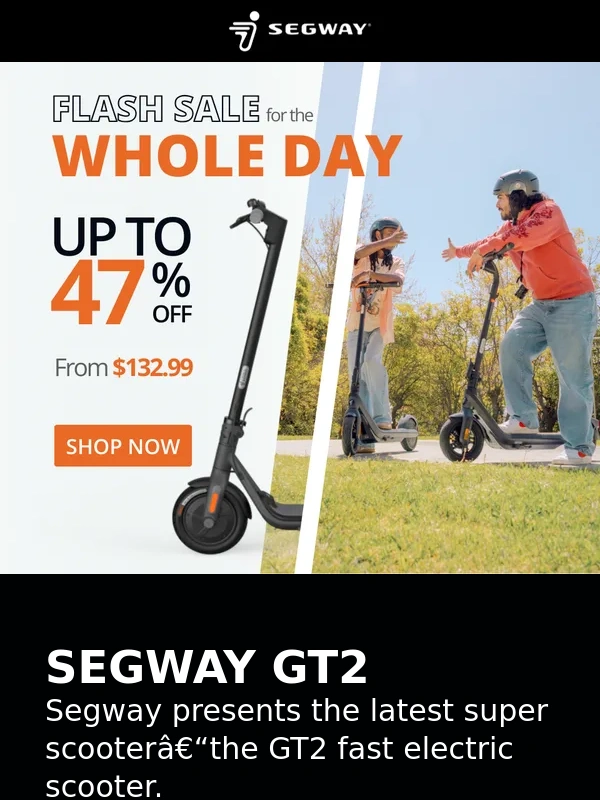 Segway - Flash Sale Alert: 24 Hours Only! ⏰