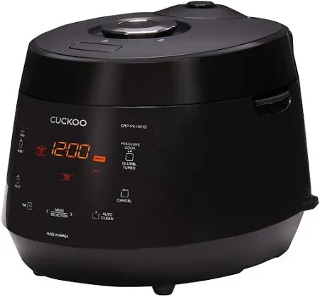 CUCKOO CRP-PK1001S 10-Cup/2.5-Quart Pressure Rice Cooker