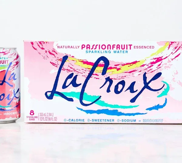 LaCroix Passionfruit Sparkling Water
