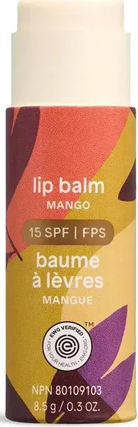 ATTITUDE Leaves Bar Lip Balm SPF 15 Mango