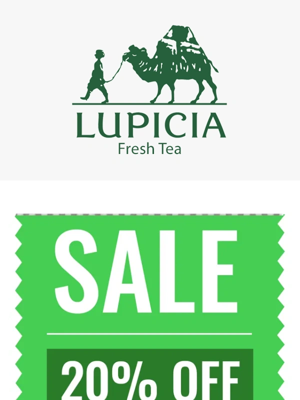 LUPICIA - ⭐ 20% OFF SALE! Limited Time Only