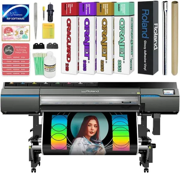 Roland TrueVIS VG3-540 54" Large-Format Eco-Solvent Inkjet Printer/Cutter