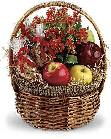 Teleflora Health Nut Basket