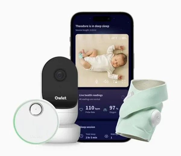 Owlet Dream Duo 2 Smart Baby Monitor