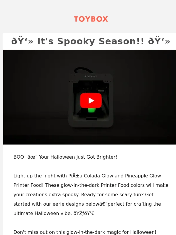 Toybox - Trick or Treat! Light Up Halloween with Glow-in-the-Dark Fun! ??