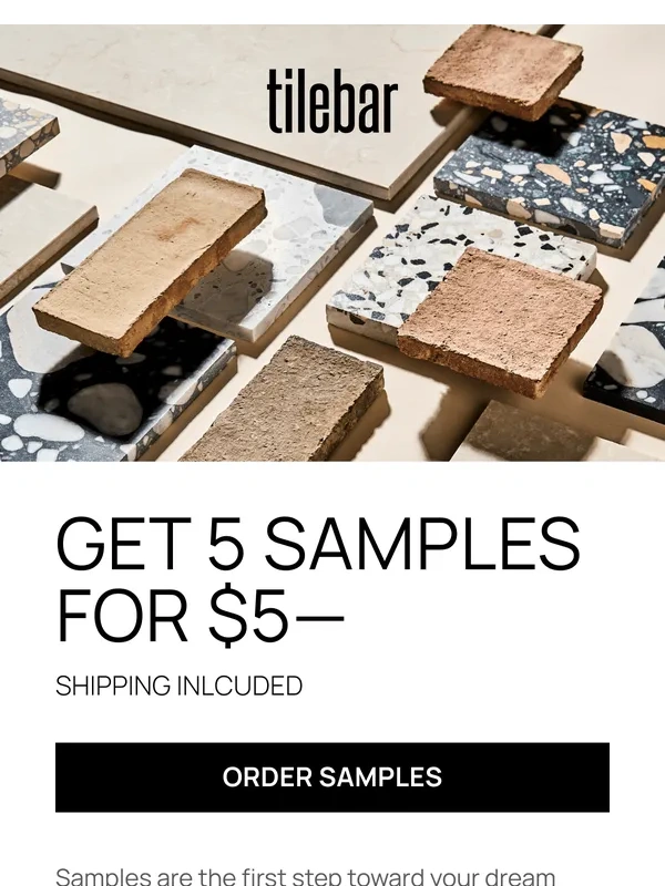 TileBar - Kick-start your project with over 6,000 samples to choose from