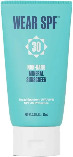 Wear SPF Non-Nano Mineral Sunscreen