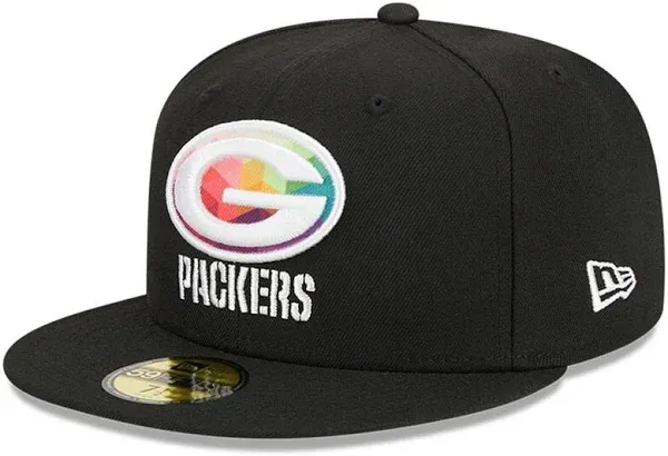 Men's Seattle Seahawks New Era All Black 2023 NFL Crucial Catch 59FIFTY Fitted Hat