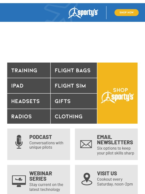 Sportys - February is IFR Month