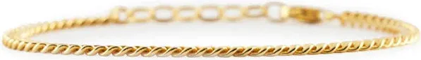 Diamond Cut Bracelet in Gold