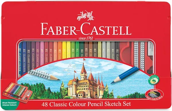 Faber-Castell Classic Color Pencils & Accessories Gift Set