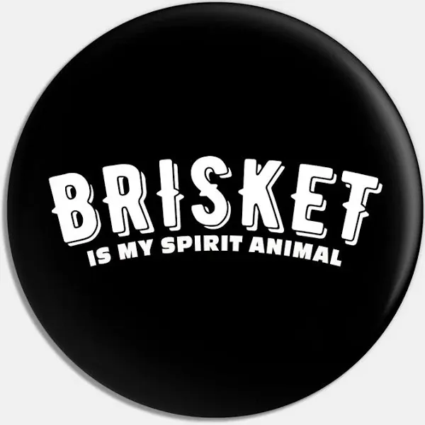 Brisket Is My Spirit Animal Pin