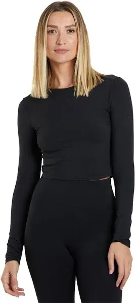 Girlfriend Collective Tops Girlfriend Collective Reset Cropped Long Sleeve Top