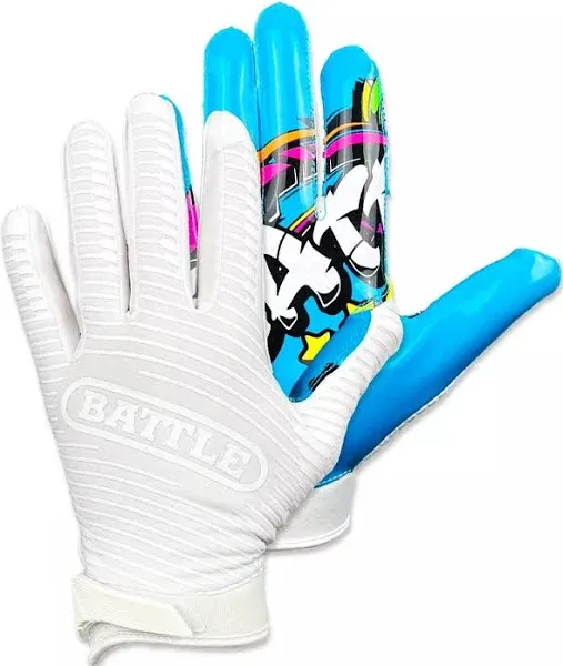 Battle Sports Graffiti23 Doom Football Receiver Gloves