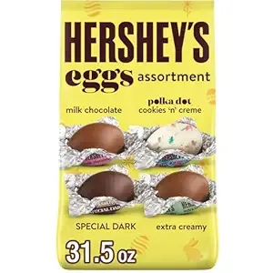 HERSHEY'S - Assorted Flavored Eggs, 31.5 oz (158 Pieces), Easter Candy Bag