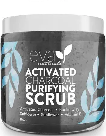 Eva Naturals Activated Purifying Charcoal Scrub