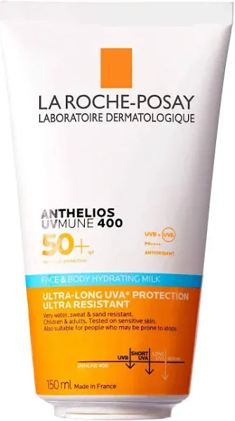 La Roche-Posay Anthelios UVMune 400 Face & Body Hydrating Milk