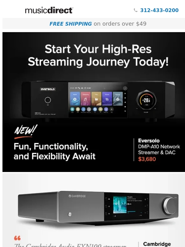 Music Direct - ♫ Start Your High-Res Streaming Journey Today!