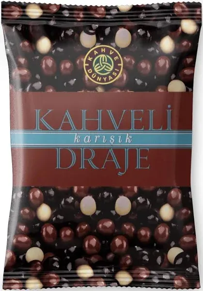 Coffee Dragee Covered with Mix Chocolate