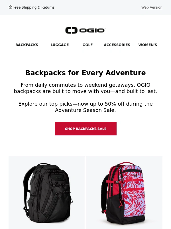 OGIO - Wherever You’re Headed,Pack Smarter