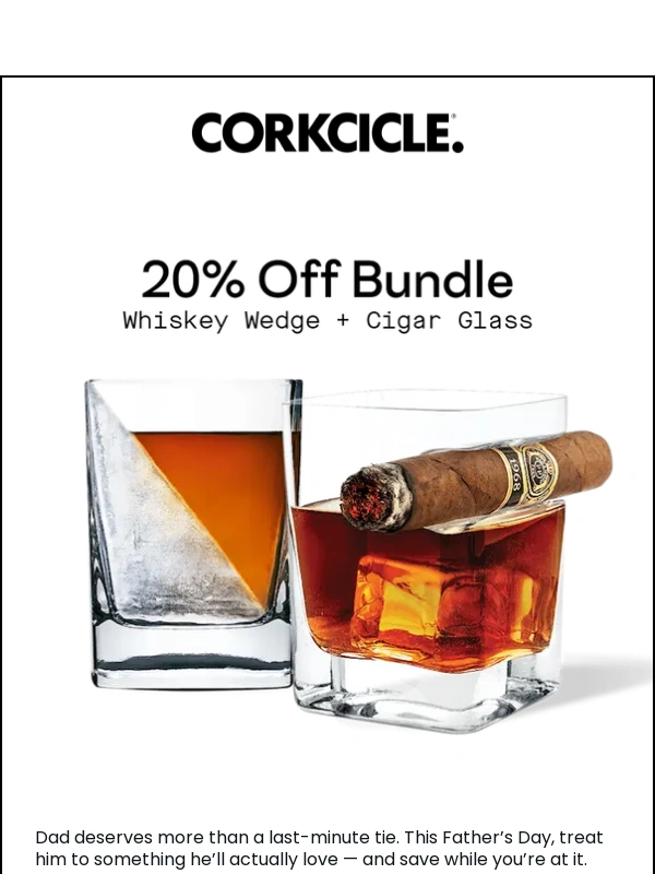 Corkcicle - Save 20% on Father's Day Bundles