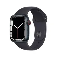 Apple Watch Series 7 GPS + Cellular 45mm Midnight Aluminum Case with Midnight Sport Band - $159.99