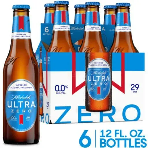 Michelob ULTRA ZERO Non-Alcoholic Lager Beer