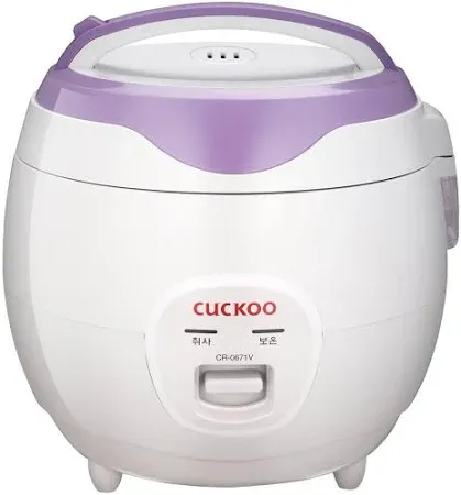 Cuckoo CR-0671V 6-Cup Electric Heating Rice Cooker