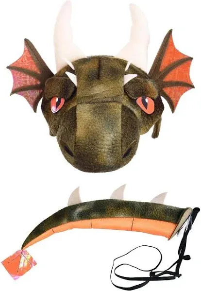 Dragon Soft Headband & Tail Costume Kit