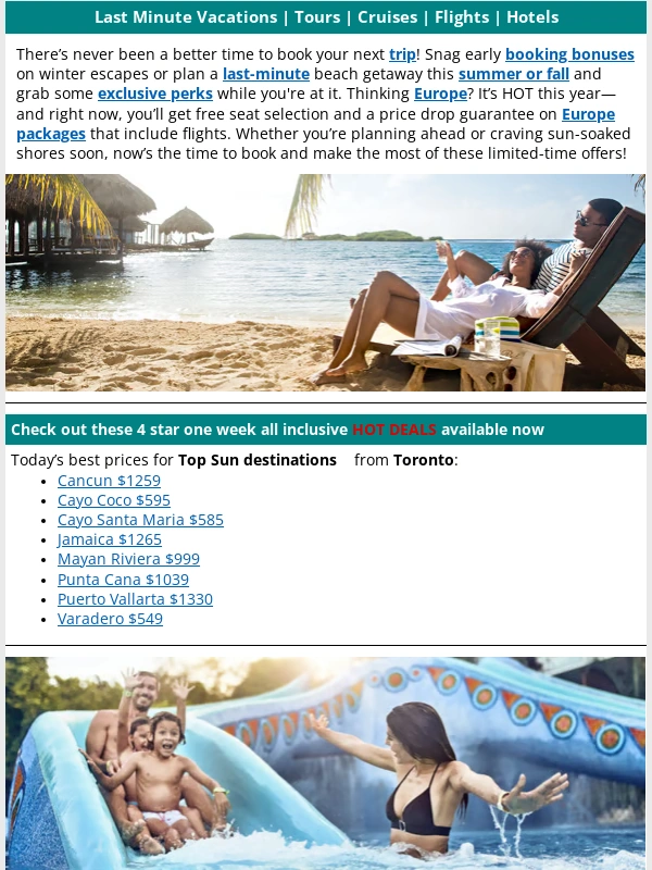 Tripcentral - Catch the Sun with Summer Perks & Winter Savings!