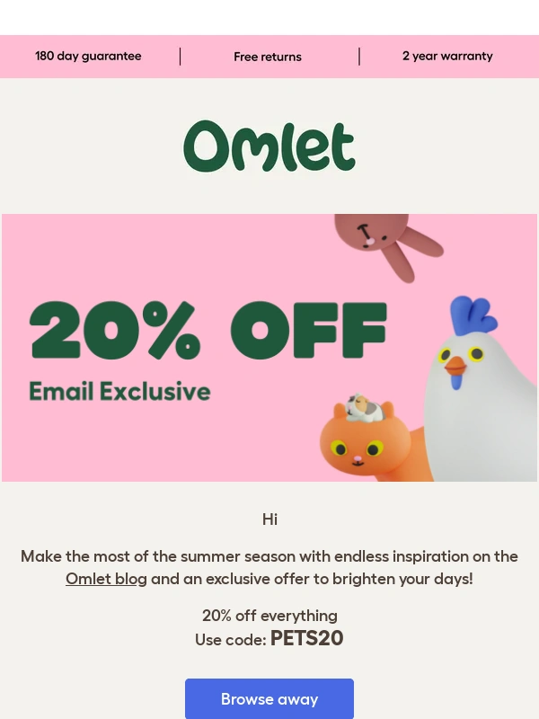 Omlet - Subscriber exclusive