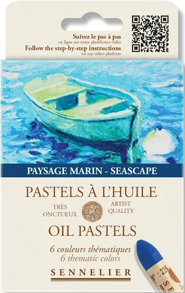 Sennelier Oil Pastels Seascape Set of 6