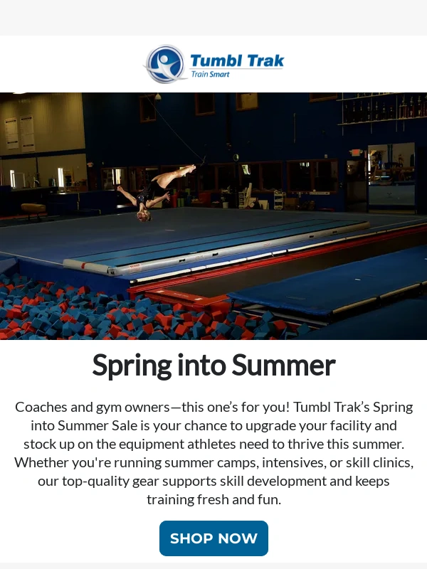 Tumbl Trak - Spring into Summer with Tumbl Trak! ?