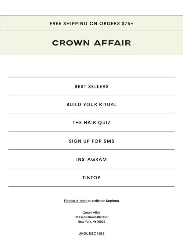 Crown Affair - Mother’s Day Surprise—15% Off